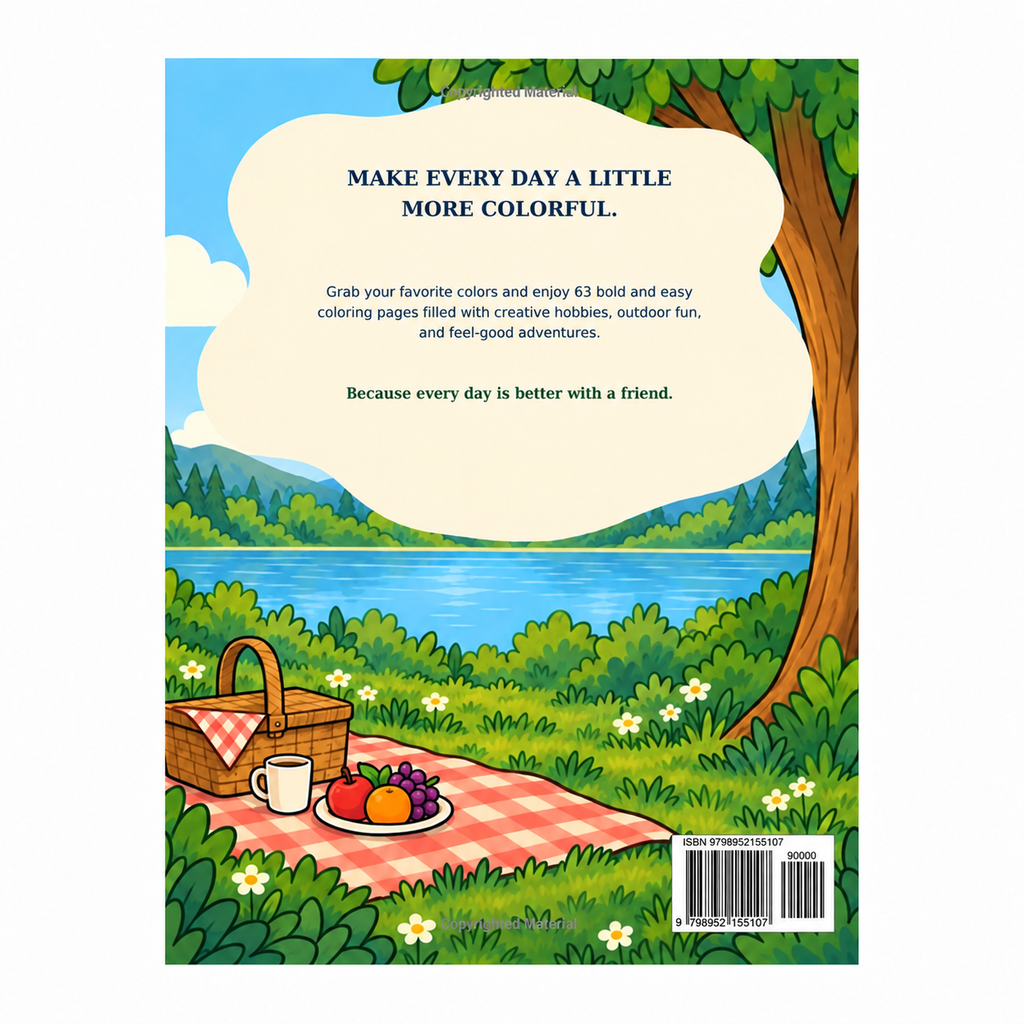 Better Together – Coloring Book — back cover
