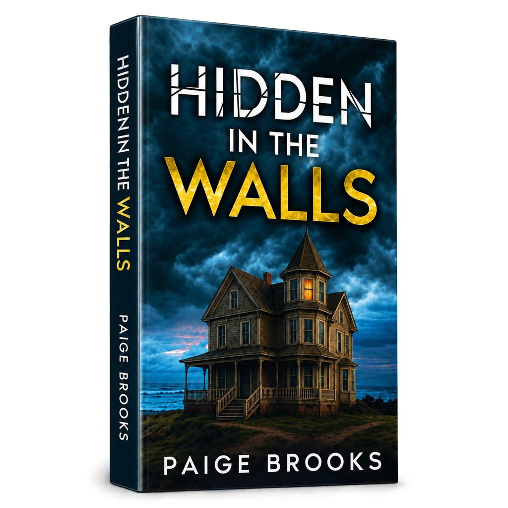 Hidden in the Walls by Paige Brooks paperback, enlarged view