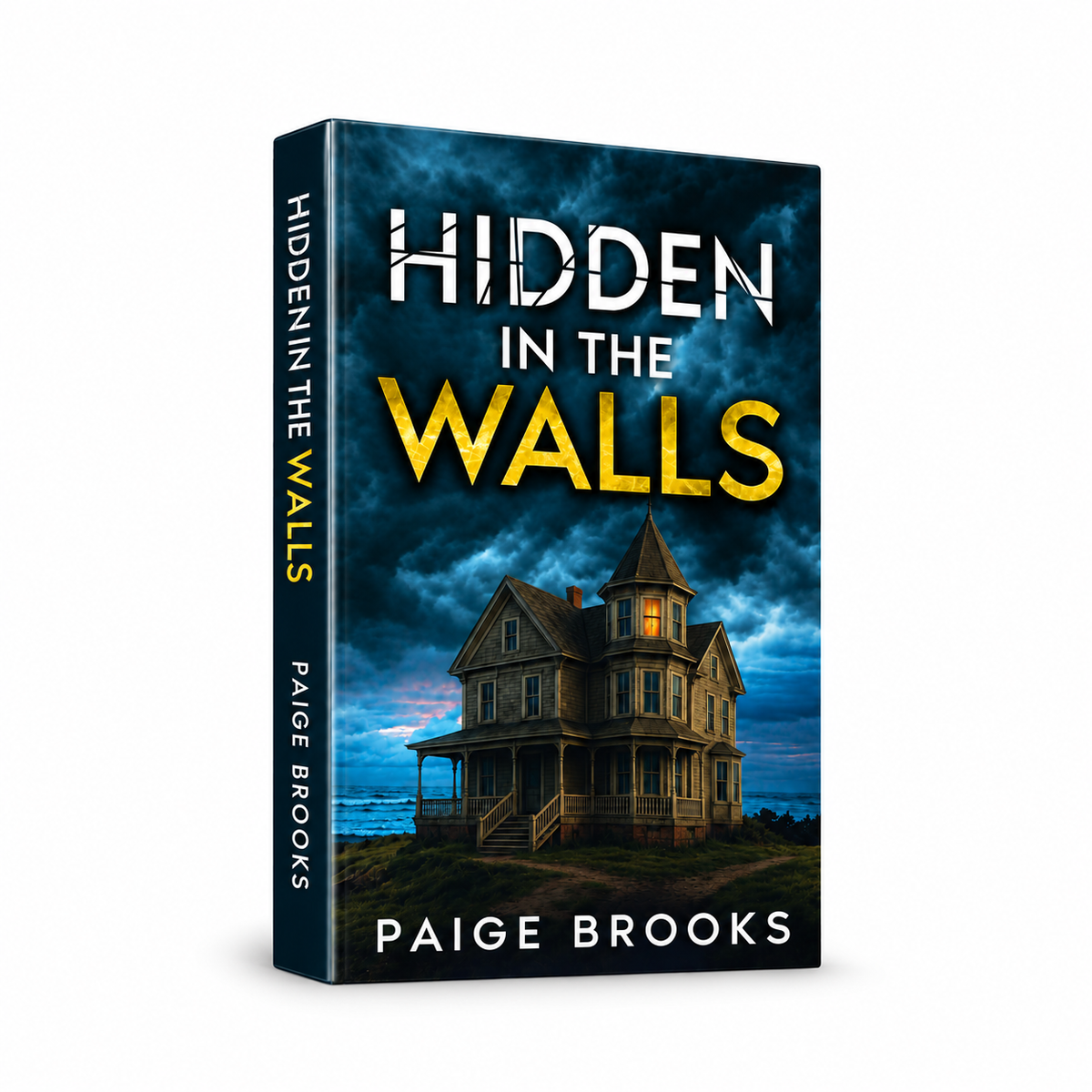 Hidden in the Walls by Paige Brooks — paperback cover