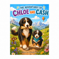 The Adventures of Chloe and Cash Kids' Coloring Book — Misty Clover Press cover