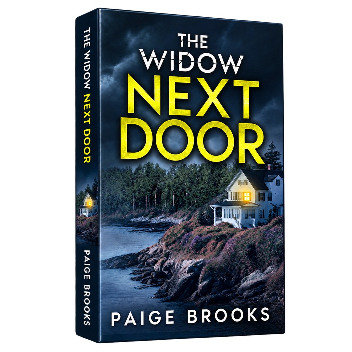 The Widow Next Door by Paige Brooks paperback — enlarged view